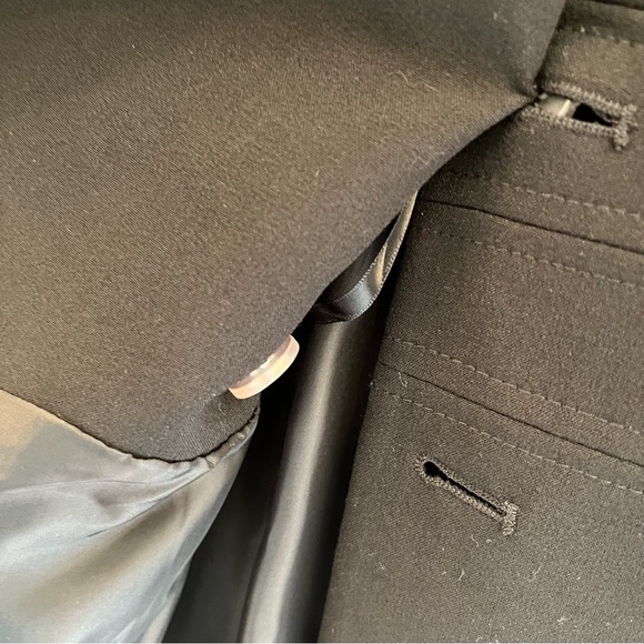 Calvin Klein Black Size 4 Dress Beautiful Tailored Like New Dress - Picture 7 of 9